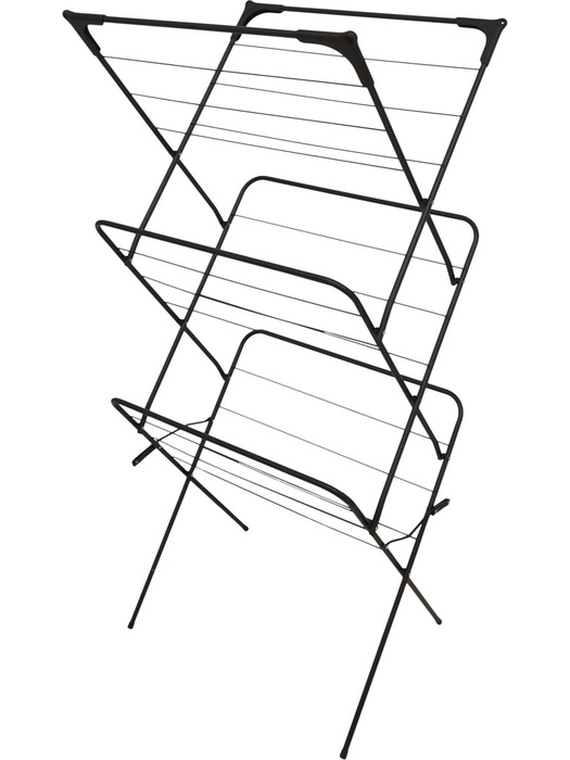 Tørkestativ 14 meter - svart